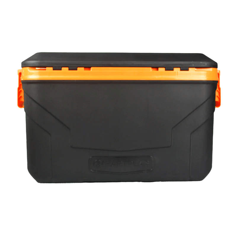 Hielera Everest Negro - Naranja 80 latas